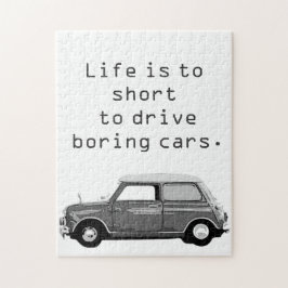 Puzzle Mini Cooper Life is kort Legpuzzel