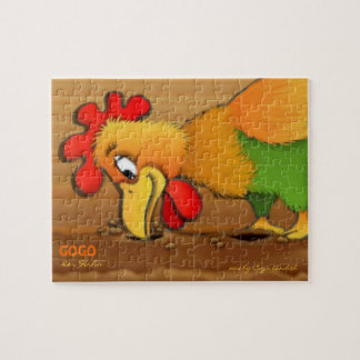 Puzzle mit Dose Legpuzzel