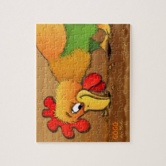 Puzzle mit Dose Legpuzzel (Verticaal)