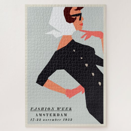 Puzzle - Mode Week Amsterdam 1952 Legpuzzel (Verticaal)