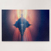 Puzzle - Mont Saint-Michel Frankrijk Legpuzzel (Horizontaal)