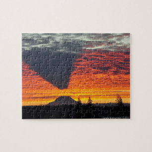 Puzzle Mount Rainier en zijn schaduw #7 Legpuzzel