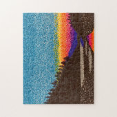 Puzzle - Mountain Sunset Legpuzzel (Verticaal)