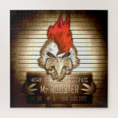 Puzzle Mr Rooster Vintage Legpuzzel (Verticaal)