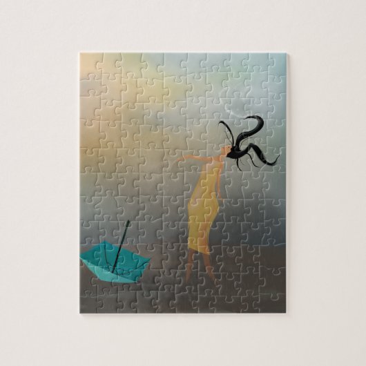 Puzzle "Muis". Legpuzzel (Verticaal)