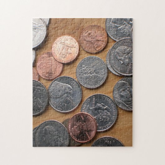 Puzzle - Munten Legpuzzel (Verticaal)