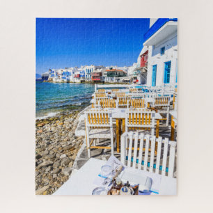 Puzzle Mykonos mooie dag Legpuzzel