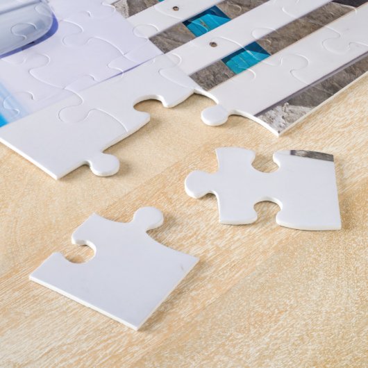 Puzzle Mykonos mooie dag Legpuzzel (Zijkant)