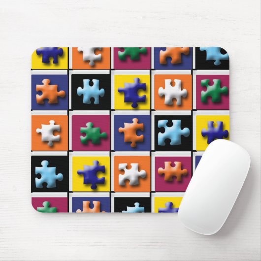 Puzzle Mystery Mousepad Muismat (Met muis)