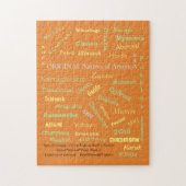 Puzzle/Native American Names/mmetropolim design Legpuzzel (Verticaal)