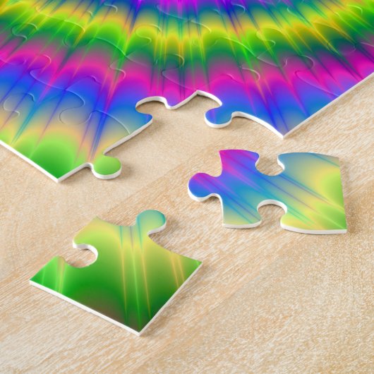 Puzzle Neon Explosion Legpuzzel (Zijkant)