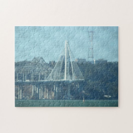 Puzzle - Oakland Bay Bridge-toren Legpuzzel (Horizontaal)
