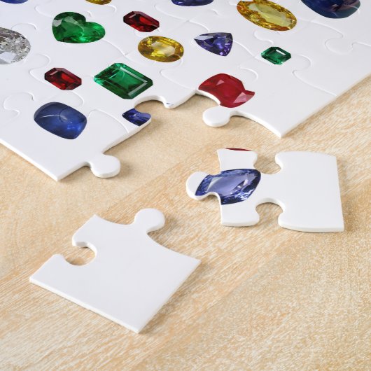 Puzzle of All Gemstone Legpuzzel (Zijkant)