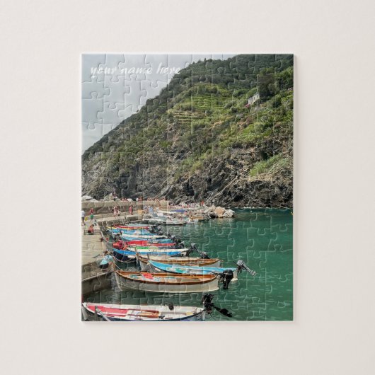 Puzzle of cinque Terre, Italy Legpuzzel (Verticaal)