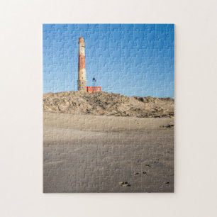 Puzzle of Dias' Point Lighthouse with Beach Wolf Legpuzzel