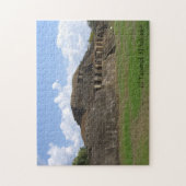 Puzzle of El Tazumal Ruins in El Salvador Legpuzzel (Verticaal)