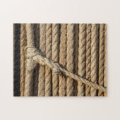 Puzzle of fibre Rope with Knot and Splicing Legpuzzel (Horizontaal)