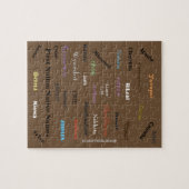 Puzzle of First Nation Names, by mmetropolim Legpuzzel (Horizontaal)