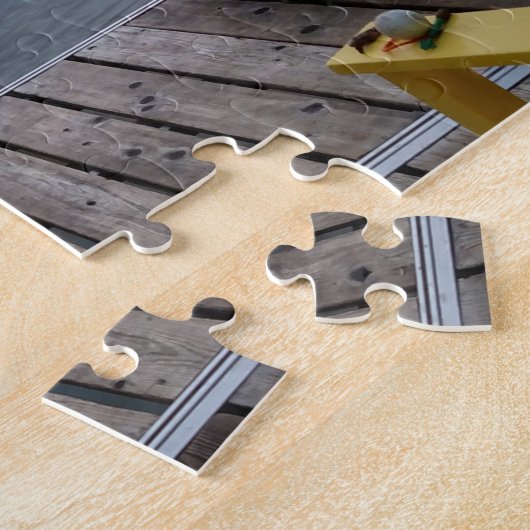 Puzzle of Great Pond in Maine Legpuzzel (Zijkant)