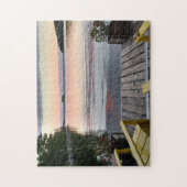 Puzzle of Great Pond in Maine Legpuzzel (Verticaal)