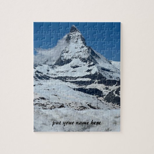 Puzzle of Matterhorn, Zermatt Legpuzzel (Verticaal)