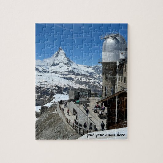 Puzzle of Matterhorn Zermatt Legpuzzel (Verticaal)