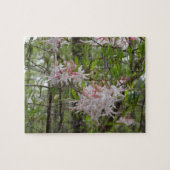 Puzzle of roze honeysuckles legpuzzel (Horizontaal)