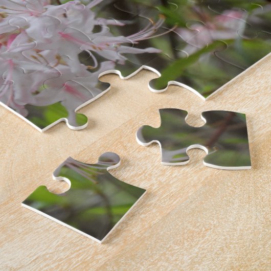 Puzzle of roze honeysuckles legpuzzel (Zijkant)