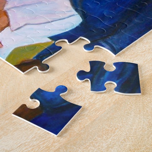 Puzzle of the Church Pet Dames Legpuzzel (Zijkant)