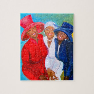 Puzzle of the Church Pet Dames Legpuzzel