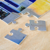 Puzzle Oia Santorini Greece Legpuzzel (Zijkant)