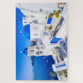 Puzzle Oia Santorini Legpuzzel (Verticaal)
