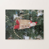 Puzzle - Old Fashioned Santa Ornament Legpuzzel (Horizontaal)