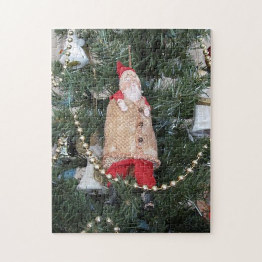 Puzzle - Old Fashioned Santa Ornament Legpuzzel (Verticaal)