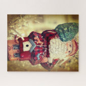 Puzzle Old Fashioned Santa Puzzle Legpuzzel (Horizontaal)