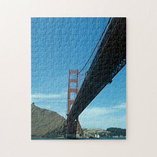 Puzzle - onder de Golden Gate Bridge Legpuzzel (Verticaal)