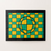 Puzzle - Optical Illusion Ball Legpuzzel (Horizontaal)