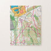 Puzzle - Orienteerkaart Legpuzzel (Verticaal)
