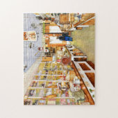 Puzzle oude landenwinkel legpuzzel (Verticaal)