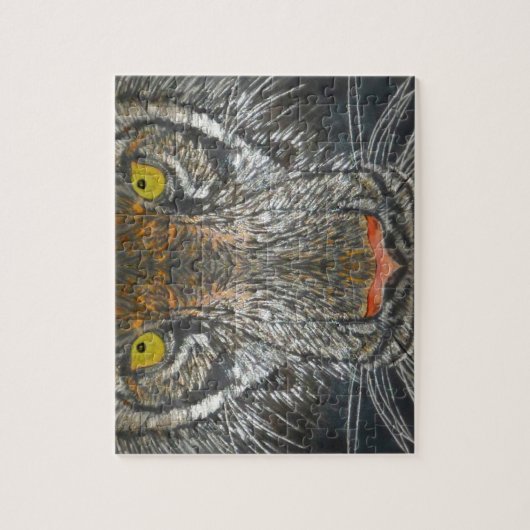 Puzzle - Oyes of the Tiger Legpuzzel (Verticaal)