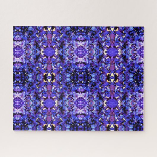 Puzzle Paarse Amethyst #2 Legpuzzel (Horizontaal)