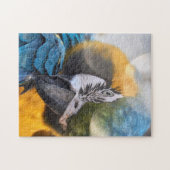 Puzzle Parrot Color Bird Legpuzzel (Horizontaal)