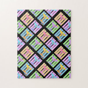 PUZZLE - PASTEL MARTNIS POP ART LEGPUZZEL