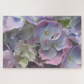 Puzzle - Pastel Rainbow Hydrangeas Legpuzzel (Horizontaal)