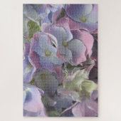 Puzzle - Pastel Rainbow Hydrangeas Legpuzzel (Verticaal)