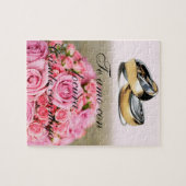 Puzzle pedida de mano romántico legpuzzel (Horizontaal)