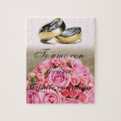 Puzzle pedida de mano romántico legpuzzel (Verticaal)