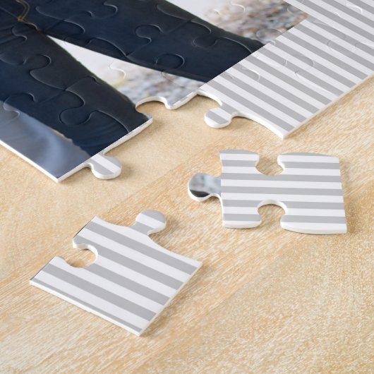 Puzzle - Persoonlijke foto's van de familie Legpuzzel (Zijkant)