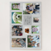 Puzzle - Persoonlijke foto's van de familie Legpuzzel (Verticaal)