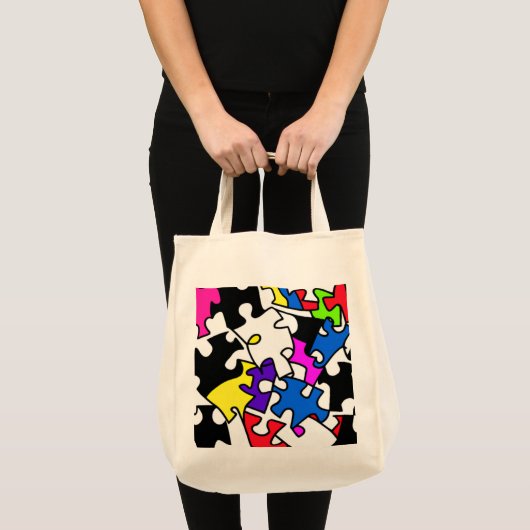 Puzzle PIeaux Tote Bag (Voorkant (product))